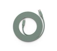 Avolt Cable 1 USB C to Lightning charging cable 2m Oak Green