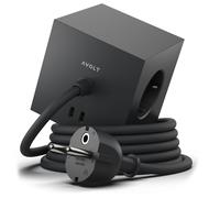 Avolt Square 1 socket USB-C 30W 1.8 m Stockholm black