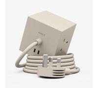 Avolt Square 1 UK power strip USB-C 30W 1.8 m Nomad Sand