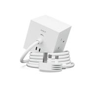 Avolt Square 1 UK power strip USB-C 30W 1.8 m White Martinelli Luce edition