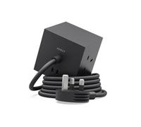 Avolt Square 1 Power Extention Lead - With Usb-C Stockholm Black