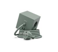 Avolt Square 1 power strip USB-C 30W 3 m Oak Green