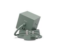 Avolt Square 1 UK power strip USB-C 30W 1.8 m Oak Green