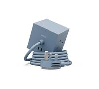 Avolt Square 1 UK power strip USB-C 30W 1.8 m Shark Blue