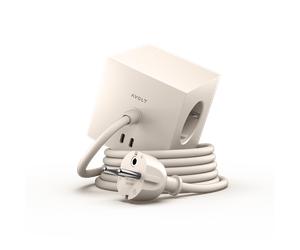 Avolt Square 1 USB C & Magnet 180cm Beige
