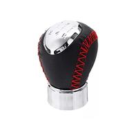 Avoltre Car Accessories Gear Knob 5/6 for Speed MT Gear Shift Knob for Mazda 3 BK 5 CR for MPV PREMACY CP 323/323F BJ 626 GF/GW for XEDOS 6 RX8 Gear Shifter Stick Pen(Red Stitch 5-Speed)