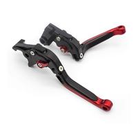 Avoltre Clutch Handle for Triumph for Tiger for Sport 800 2025 CNC Short Motorcycle Adjustable Brake Clutch Lever Accessories(Fold Extend RED)