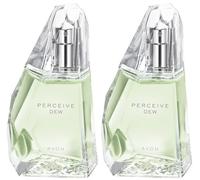 Avon 2 x Perceive Dew EDT 50ml Individualy Boxed