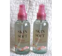 AVON 2 x SKIN SO SOFT SILKY MOISTURE NOURISHING DRY OIL BODY SPRAYS ~ 150ml each