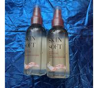 AVON 2 x SKIN SO SOFT SILKY MOISTURE NOURISHING DRY OIL BODY SPRAYS ~ 150ml each