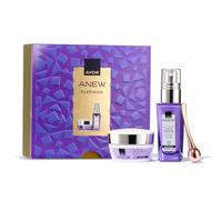 AVON Anew Platinum Gift Set, with Platinum Lift & Tighten Dual Eye System 20ml, Lifting Serum & Eye Roller in Gift Box, Lift, Smoothen & Contour Skin, Firmer Skin & Increased Elasticity, Skin Care