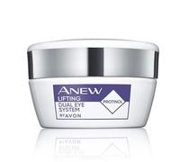 Avon Anew Platinum Lift & Tighten Dual Eye System 2 x 10ml, with Protinol™ Technology and Caffeine to Help Tighten and Hydrate Skin, Reduces Fine Lines and Sagging, Cruelty Free
