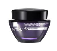 Avon Anew Platinum Lift & Tighten Night Cream 50ml, with Protinol™ Technology to Help Lift Skin, and Replenish the Look of Skin's Firmness, Moisture and Elasticity, Cruelty Free