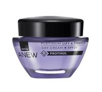 Avon Anew Platinum Lift & Tighten SPF20 Day Cream 50ml, with Protinol™ Technology to Help Lift Skin, and Replenish the Look of Skin's Firmness, Moisture and Elasticity, Cruelty Free
