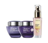 Avon Anew Platinum Skin Care Kit Day & Night Cream & Serum