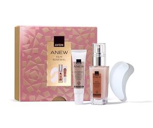AVON Anew Protinol Gift Set, with Anew Renewal Power Cream 50ml & Power Multi-Protection Shield Cream SPF15 50ml, in a Gift Box, Protinol & Niacinamide, Firmer Brighter Skin, Hydrating Skin Care