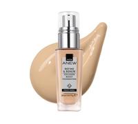 AVON Anew Protinol Refine & Renew Foundation SPF30, 30ml, Collagen Boosting, Buildable, Resilient, Plumper & Firming-Looking Complexion, Undetectable, Lightweight & Radiant Finish & Feel, 140P