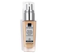 AVON Anew Protinol Refine & Renew Foundation SPF30, 30ml, Collagen Boosting, Buildable, Resilient, Plumper & Firming-Looking Complexion, Undetectable, Lightweight & Radiant Finish & Feel, 228G