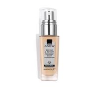 AVON Anew Protinol Refine & Renew Foundation SPF30, 30ml, Collagen Boosting, Buildable, Resilient, Plumper & Firming-Looking Complexion, Undetectable, Lightweight & Radiant Finish & Feel, 125G