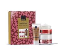 AVON Anew Protinol Reversalist Mini Gift Set, With Night Revitalising Cream 50ml, Day Perfecting Cream SPF25 & Skin Renewal Power Serum, Dual-Collagen Boost & Antioxidants, Firmer & Plumper Skin
