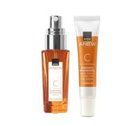 Avon Anew Radiance Maximising Serum 30ml + Vitamin C Eye Cream Set 15ml