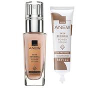 Avon Anew Renewal Power Serum, Formulated with Protinol™ Technology and Niacinamide, for 7 Powerful Skin Benefits in 7 Days, 30ml + 30ml refill