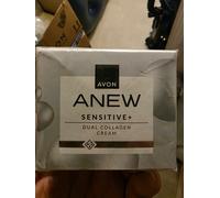 Avon Anew Sensitive+ Protinol Dual Collagen Face Cream 50ml NEW Boxed & SEALED