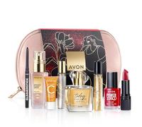 Avon Beauty Gift Set with Radiance Maximising Serum, Renewal Power Serum, Glimmerstick Eyeliner, Far Away EDP, Today EDP, Attraction for Her EDP, Power Stay Gel Nail Enamel and Ultra Matte Lipstick