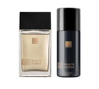 Avon Black Suede Eau De Toilette EDT Aftershave 100ml (Black Suede + Body Spray)