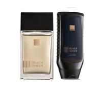 Avon Black Suede Eau De Toilette EDT Aftershave 100ml (Black Suede + Body Wash)