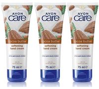 Avon Care Hand Cream - Cocoa Butter Softening - 75 ml Pack of 3