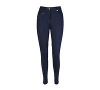 Avon Equine Cotton Childrens Horse Riding Jodhpurs for Boy and Girls 4 Way Stretch Soft Junior Child Equine Jodhpurs Jods (Navy, 32)