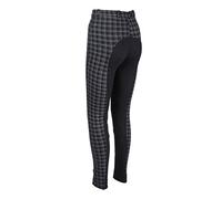 Avon Equine Discount Pet Accessories Horse Riding Girls and Women Ladies Soft Stretchy Jodhpurs JODPHURS JODS Check with Black