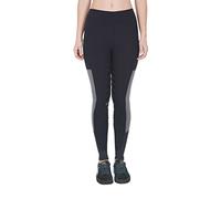 Avon Equine Women's Horse Riding Silicone Pullons Leggings Ladies Leggings Tights Sticky Bum Riding Pants (Medium, Black/Grey)