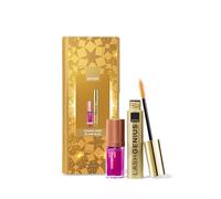 AVON Gleam and Glam Gift Set, with Nourishing Lip Oil SPF12 & Lash Genius Mascara, For All Round Lip Care & Long Lasting, Natural Lashes, Cruelty Free