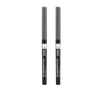Avon Glimmerstick Eyeliner Duo, Saturn Grey, Soft-Glide Formula, Bold and Intense Colour, Waterproof, Smudge-Proof Colour That Lasts All-Day, Cruelty Free