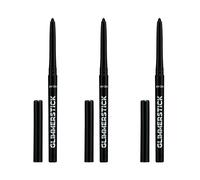 Avon Glimmerstick Eyeliner Trio - Blackest Black, Soft-Glide Formula, Bold and Intense Colour, Waterproof, Smudge-Proof Colour That Lasts All-Day, Cr