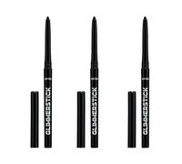 Avon Glimmerstick Eyeliner Trio - Blackest Black, Soft-Glide Formula, Bold and Intense Colour, Waterproof, Smudge-Proof Colour That Lasts All-Day, Cruelty Free