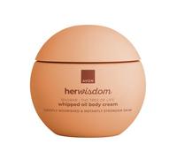 Avon Her Wisdom Baobab Whipped Oil Body Cream - 180 ml | Deeply Nourished & Instantly Stronger Skin, Blends Mandarin, Vanilla & Baobab, 72h Moisture & Protection, Long-lasting Scent