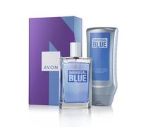 Avon Individual Blue Two Piece Gift Set with Individual Blue EDT 75ml and Hair & Body Wash 250ml in a Gift Box
