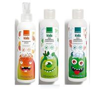 Avon Kids Toiletries 3 Pack Shampoo Conditioner Body Wash Detangling Spray (Kids mix 2 as pictured)