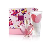 Avon Lov U Two Piece Gift Set with Lov U EDP 50ml and Body Lotion 150ml in a Gift Box Scent change back to Fruity