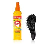 Avon Magnificent Mango Detangling Spray & Brush Set for Kids - Tear-Free, Gentle Haircare, Sweet Mango Scent, Ideal for Toddlers & Children