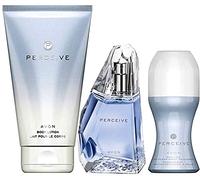 Avon Set Perceive Eau De Parfum Spray, Body Lotion and Roll-On Deodorant
