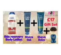 Avon Shaving set - Shave brush - Shave Gel - Shave Balm - Body lotion