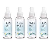 Avon Skin So Soft Original Dry Oil Body Spray 4 x 150ml Bottles - Jojoba, Citronellol, The Alternative To Insect Repellent