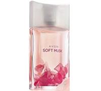 AVON Soft Musk Eau de Toilette Spray - Feminine Fragrance with Notes of White Peach, Soft Musk and Jasmine - Long Lasting Women's Perfume - 50 ml