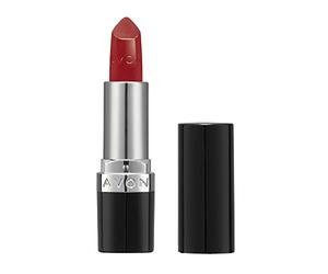 Avon Ultra Satin Lipstick Red 2000 with Vitamin E, Avocado Oil and Sesame Oil for Creamy Rich Colour with a Satin Finish