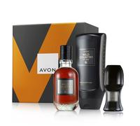 Avon Wild Country Three Piece Gift Set with Wild Country EDT 75ml, Hair & Body Wash 250ml, Roll-On Anti-Perspirant Deodorant 50ml