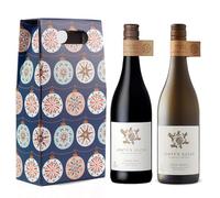 Avondale Jonty’s Ducks Pair in Bauble Gift Box | Includes Pekin Red & Pekin White | Organic South African Wine Duo | Paarl Region | 14% & 13.5% ABV | Sustainable & Eco-Friendly Gift Set